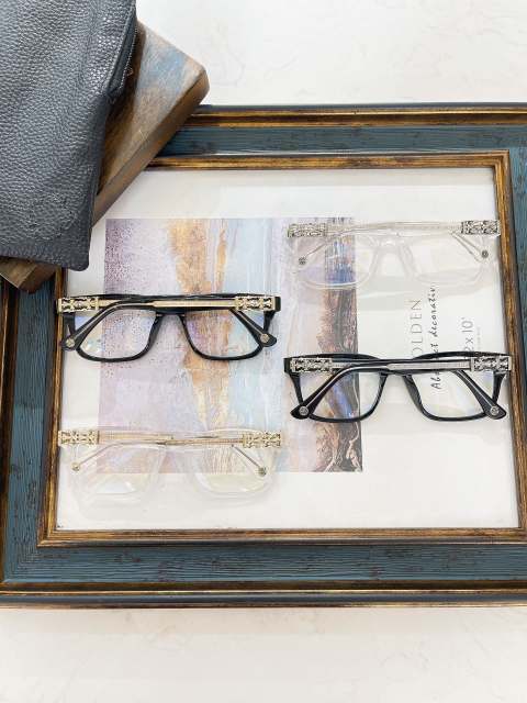1:1 quality version Double cross rimmed glasses 4 colors