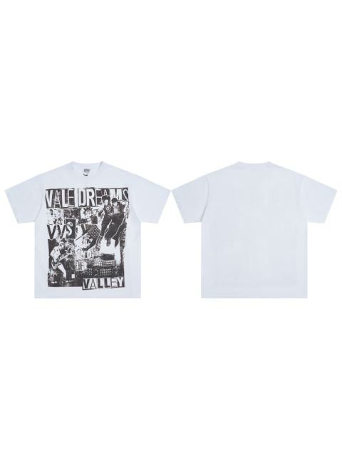 Vale Forever Play Printed Washed Version Tee