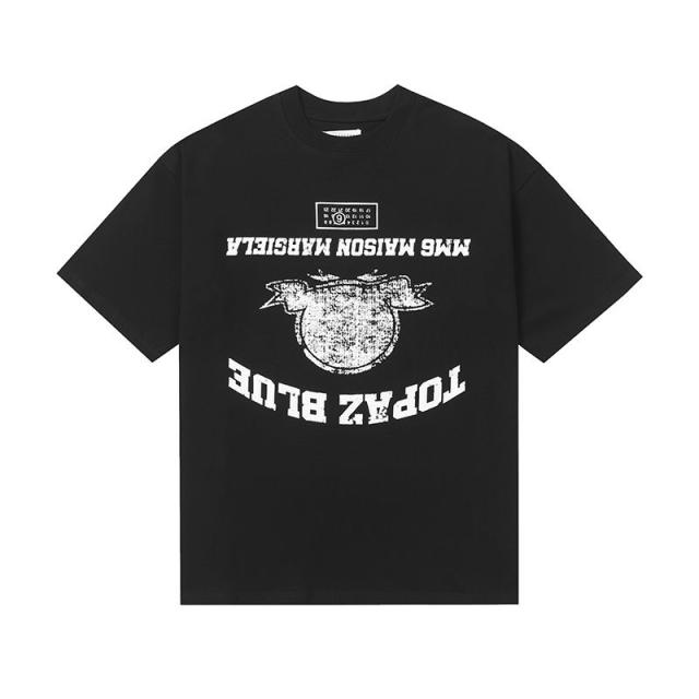 Maison Margiela MM6 T-Shirt Black Orange