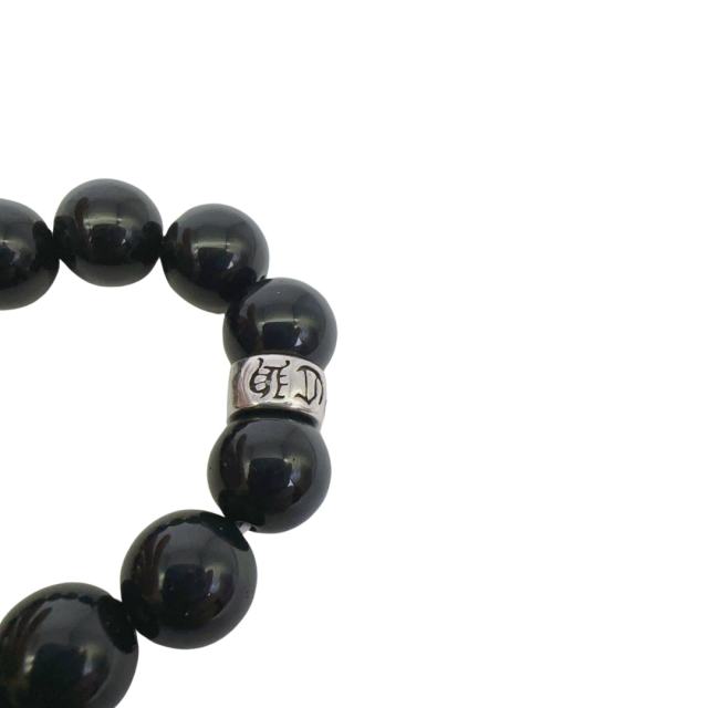 Obsidian Turquoise Cross Beaded Bracelet 7 colors
