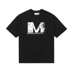 Maison Margiela MM6 T-Shirt Black White