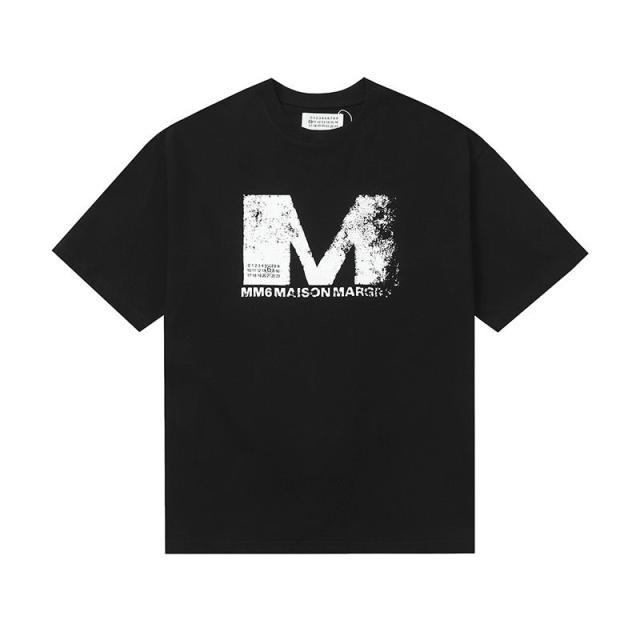 Maison Margiela MM6 T-Shirt Black White