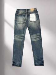 1:1 quality version Purple Washed blue Jeans