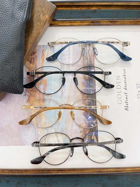 1:1 quality version round frame sword glasses 4 colors