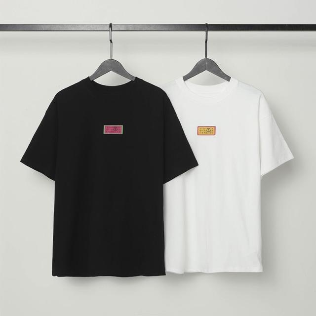 Maison Margiela MM6 T-Shirt Black White