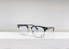 1:1 quality version titanium Sanskrit letters half-frame business glasses 4 colors