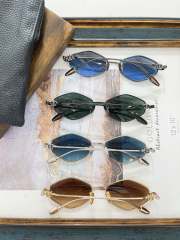 1:1 quality version Diamond shaped metal frame glasses 4 colors