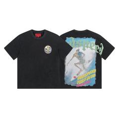 Godspeed Skull T-Shirt Beige Black