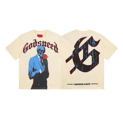 Godspeed T-Shirt Beige Black