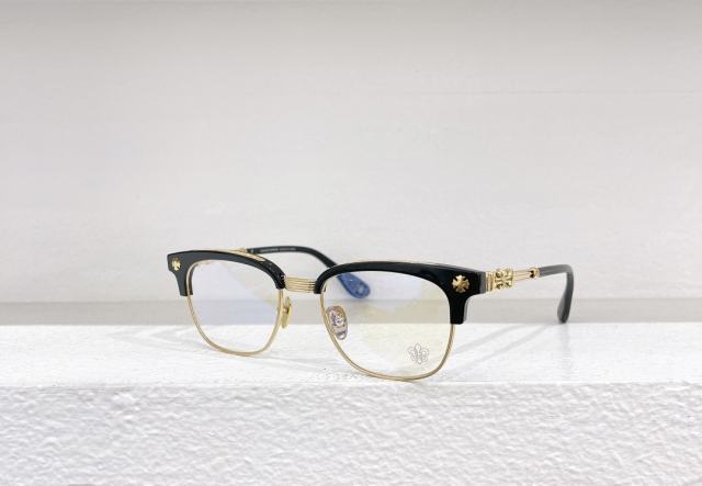 1:1 quality version Semi-metal rimmed glasses 6 colors