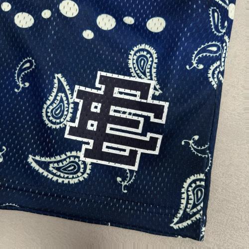 1:1 quality version Eric Emanuel EE Navy Cashew Flower Print Breathable Shorts