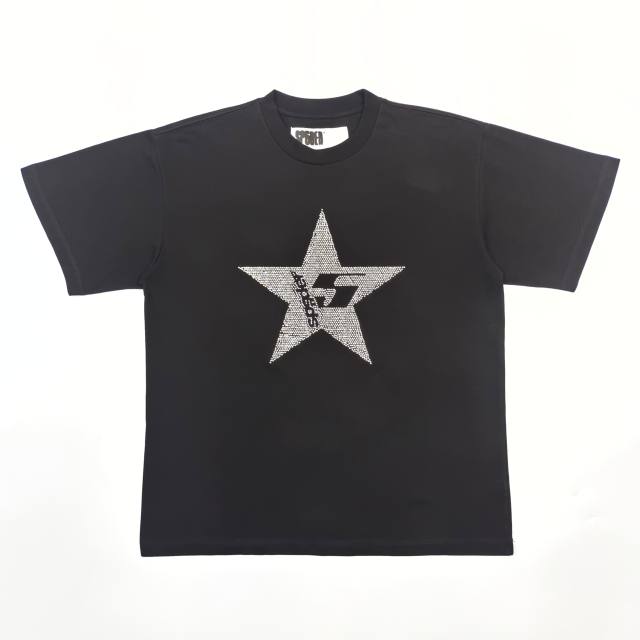 1:1 quality version 28207194 Five-pointed star Thermal drilling Tee