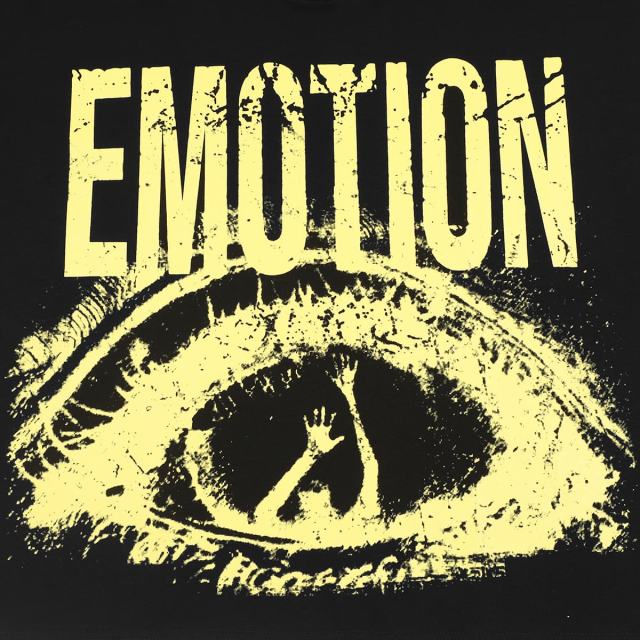 28210658 Yellow Letter Eyes Redemption Print Tee