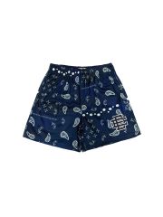 1:1 quality version Eric Emanuel EE Navy Cashew Flower Print Breathable Shorts