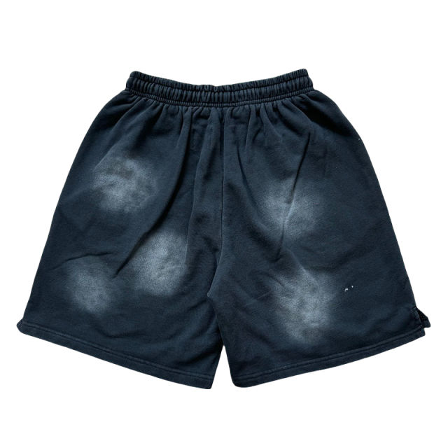 28214412 Camouflage Logo Washed Version Tee & Shorts Set
