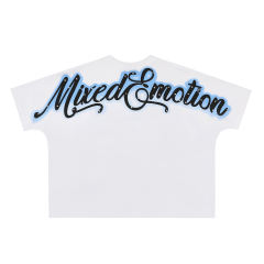 28220006 Front & Back Diamond Inkjet Print Tee 2 colors