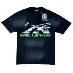 28214412 Camouflage Logo Washed Version Tee & Shorts Set