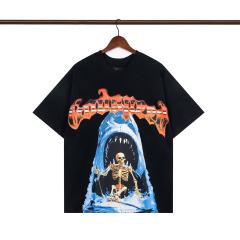 Godspeed Skull Shark Print Tee