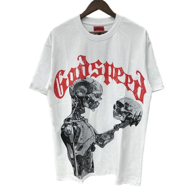 Godspeed Fragment Skull Dialogue Print Tee 2 colors