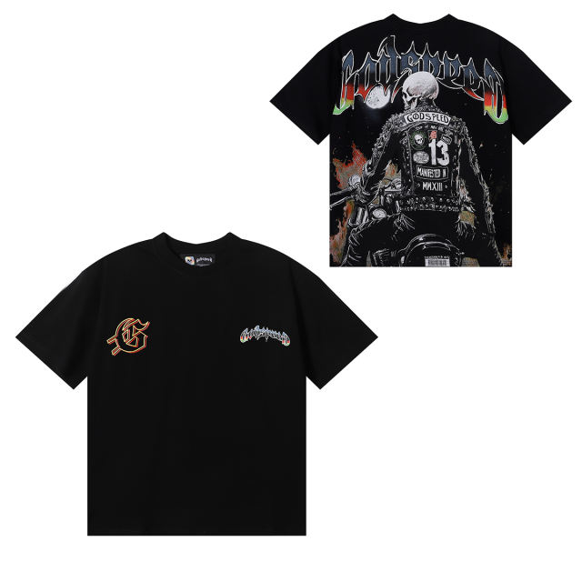 Godspeed Death Rider Print Tee 2 colors