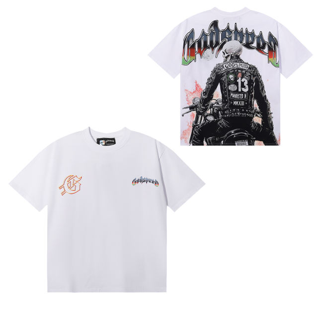 Godspeed Death Rider Print Tee 2 colors