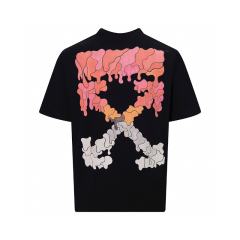 1:1 Top Quality OW - Red Marker Over T-shirt