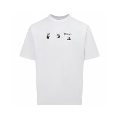 1:1 Top Quality OW - Red Marker Over T-shirt