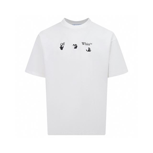 1:1 Top Quality OW - Red Marker Over T-shirt