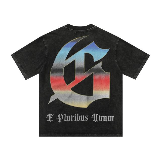 Godspeed Skull Shark Print Tee