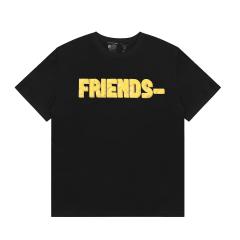 Vlone T-Shirt Black Khaki