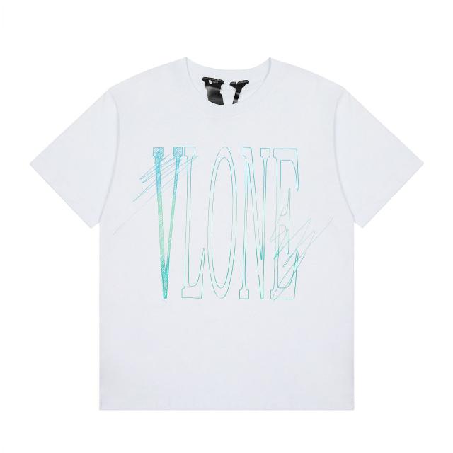Vlone T-Shirt Black White