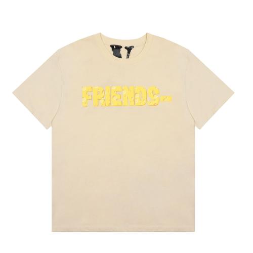Vlone T-Shirt Black Khaki