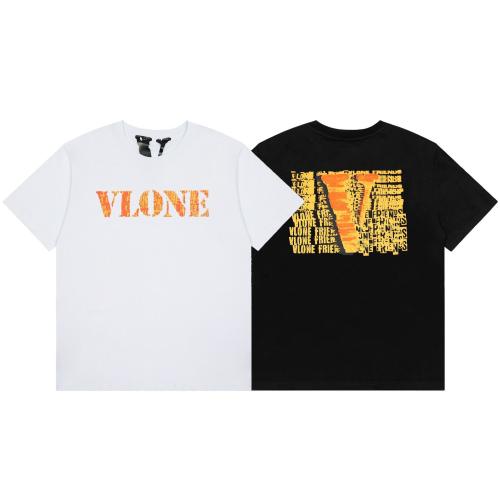 Vlone T-Shirt Black White