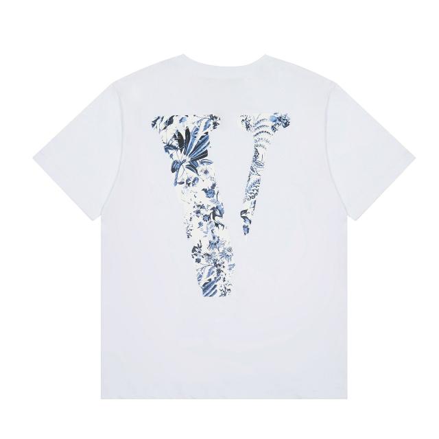 Vlone T-Shirt Black White