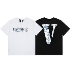 Vlone T-Shirt Black White
