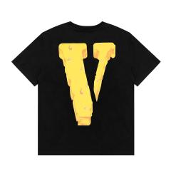 Vlone T-Shirt Black Khaki