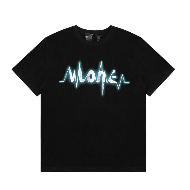 Vlone T-Shirt Black Khaki