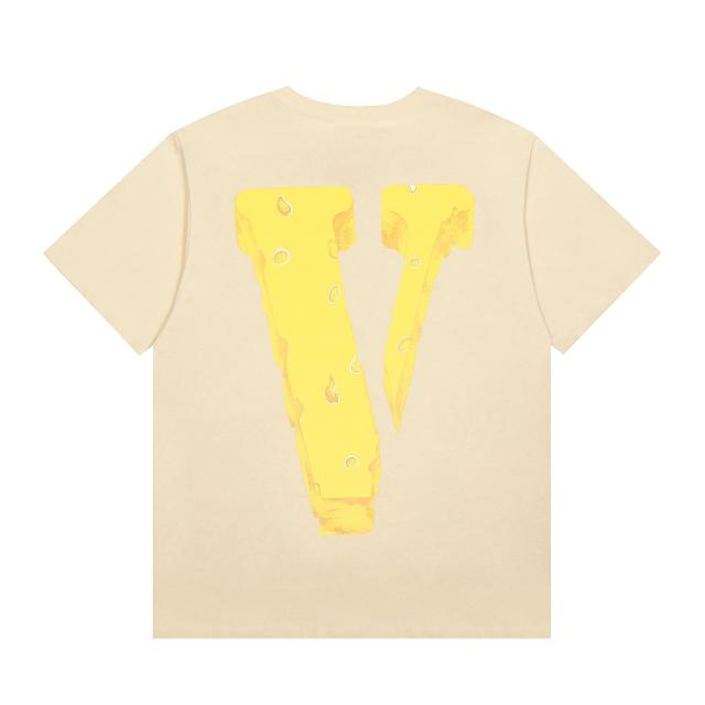 Vlone T-Shirt Black Khaki