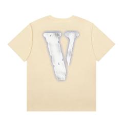 Vlone T-Shirt Black Khaki