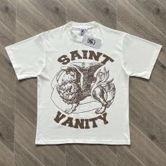 1:1 Top Quality Saint Vanity Distressed T-Shirt