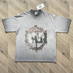 1:1 Top Quality Saint Vanity Distressed T-Shirt
