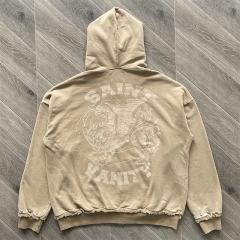 1:1 Top Quality Saint Vanity VAIN Hoodie Pants Khaki Green
