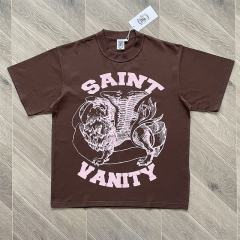 1:1 Top Quality Saint Vanity Distressed T-Shirt