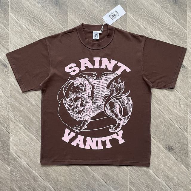 1:1 Top Quality Saint Vanity Distressed T-Shirt