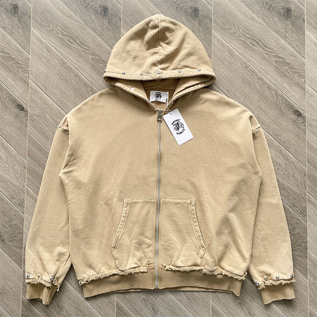 1:1 Top Quality Saint Vanity VAIN Hoodie Pants Khaki Green