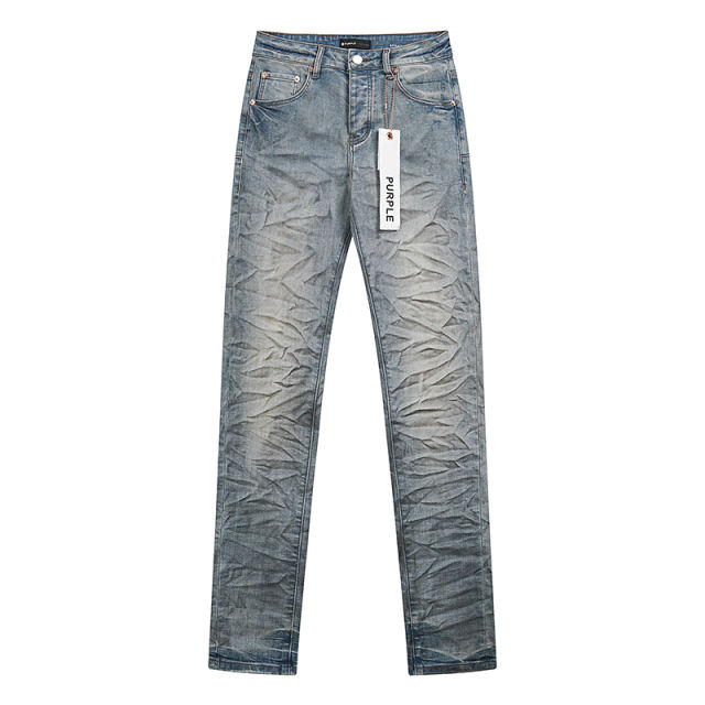 Purple Distressed Jeans
