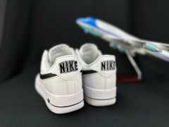 AIR FΟRCE 1 Double Swoosh White/Black