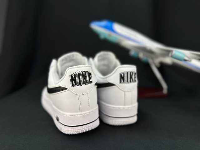 AIR FΟRCE 1 Double Swoosh White/Black