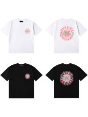 Amir*Pink Sunflower Logo Print tee 2 colors