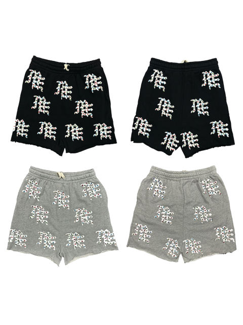 ME Rhinestone shorts 2 colors